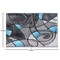 Flash Furniture Blue 2' x 3' Abstract Style Accent Rug ACD-RGTRZ860-23-BL-GG - alternate 4